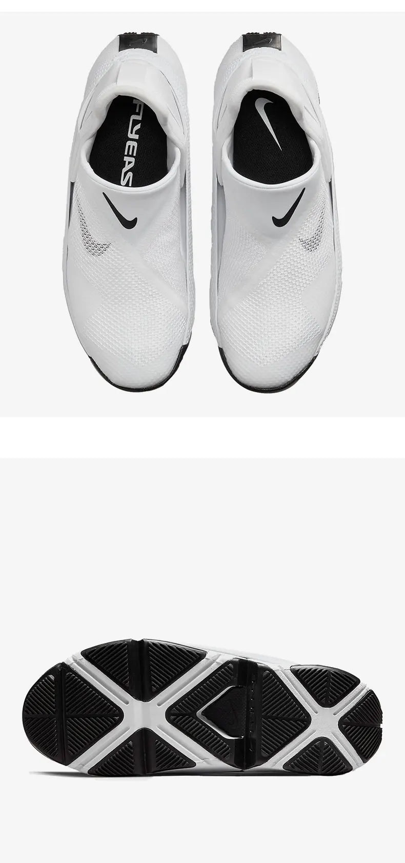 Nike genuine Go FlyEase Women's Lightweight One-Step Sports Shoes DR5540-104