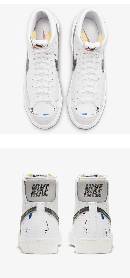 Nike genuine seasonal new men's and women's mid top new skateboard shoes, sports and casual shoes DC7331-100