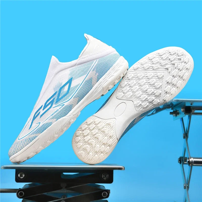 Nové pánské fotbalové boty na trávu pro dospělé, protiskluzové kopačky, ultralehké sportovní sálové boty, FG turf futsal, pohodlné