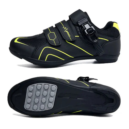 Men Cycling Shoes Flat Pedal MTB Shoes Non-slip Rubber Speed Road Bike Sneakers Women Racing Cleatless Mountain Bicycle Footwear