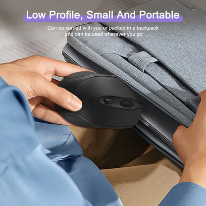 Mouse wireless compatibile Bluetooth 2.4G ricaricabile, mouse wireless per computer USB silenzioso da gaming per PC, laptop, Macbook e tablet