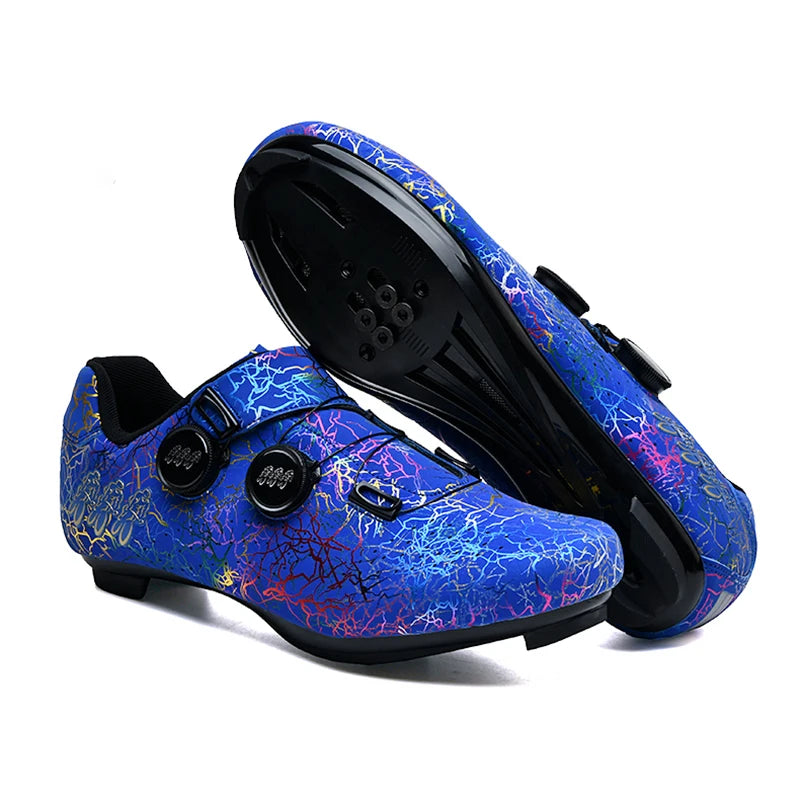 Professional Cycling Shoes Road Bike Men Racing Contest Self-Locking Speed Bicycle Sneakers Women Spd Cleats Cycling Footwear