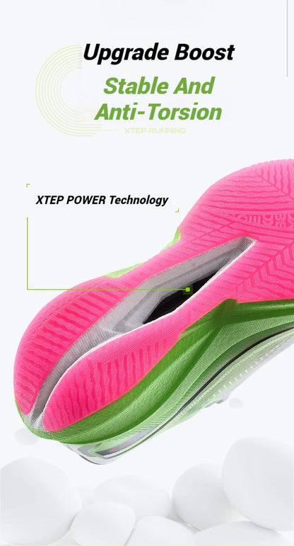 Xtep 360X 2.0 profesionální maratonské běžecké boty, pánské závodní sportovní tréninkové boty s karbonovou deskou a tlumením nárazů 975219110035