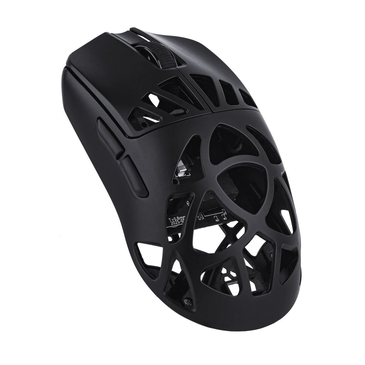 Mouse da gaming wireless EPOMAKER Carbon X cablato/2.4G/BT, da 400 a 30,000 DPI regolabili, con sensore PAW3950 per PC/Mac/Linux