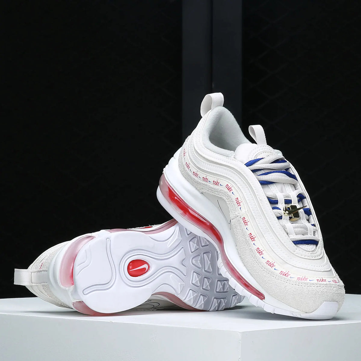 Nike genuine AIR MAX 97 women's low top air cushioned sports shoes DC4013-001