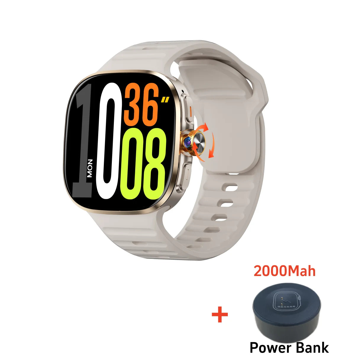 Original M99 Smartwatch 2.4 inch Amoled Screen insert 4G/5G Sim Card GPS WIFI 190° Rotating Camera Game Android 10.0 Smart Watch