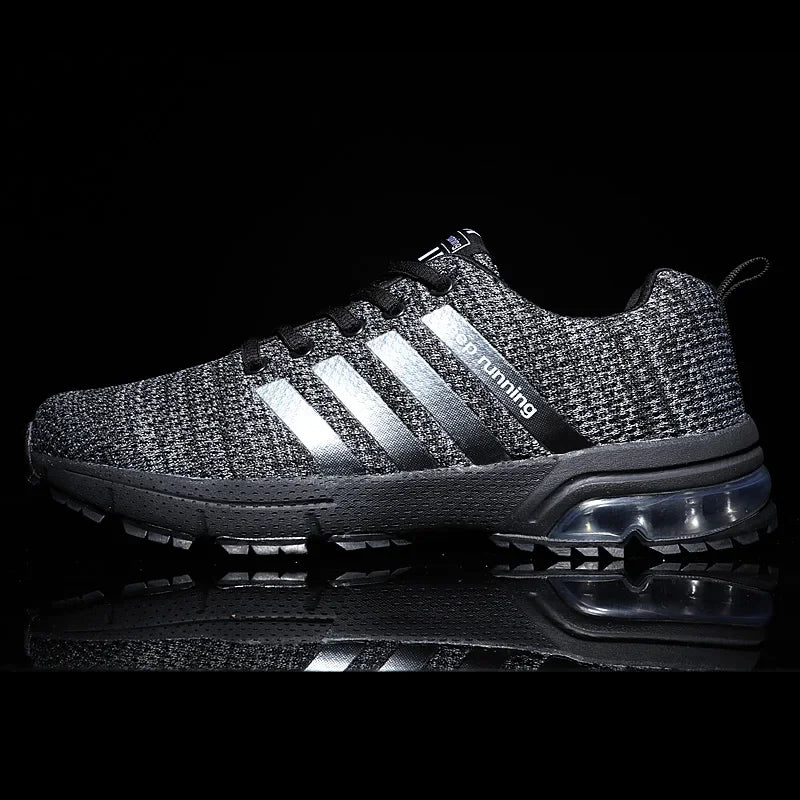 2025 Summer New Men Casual Sports Shoes Breathable Outdoor Running Shoes Comfortable Thick Bottom Fashionable Climbing Femininos