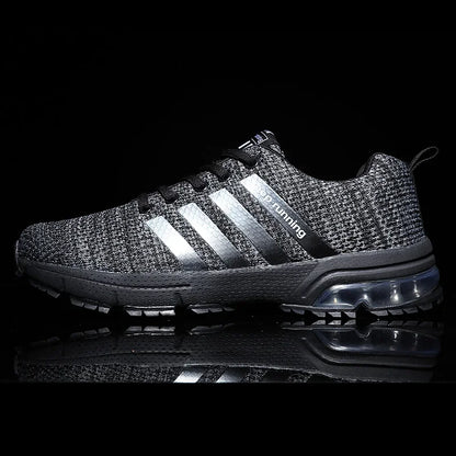 2025 Summer New Men Casual Sports Shoes Breathable Outdoor Running Shoes Comfortable Thick Bottom Fashionable Climbing Femininos