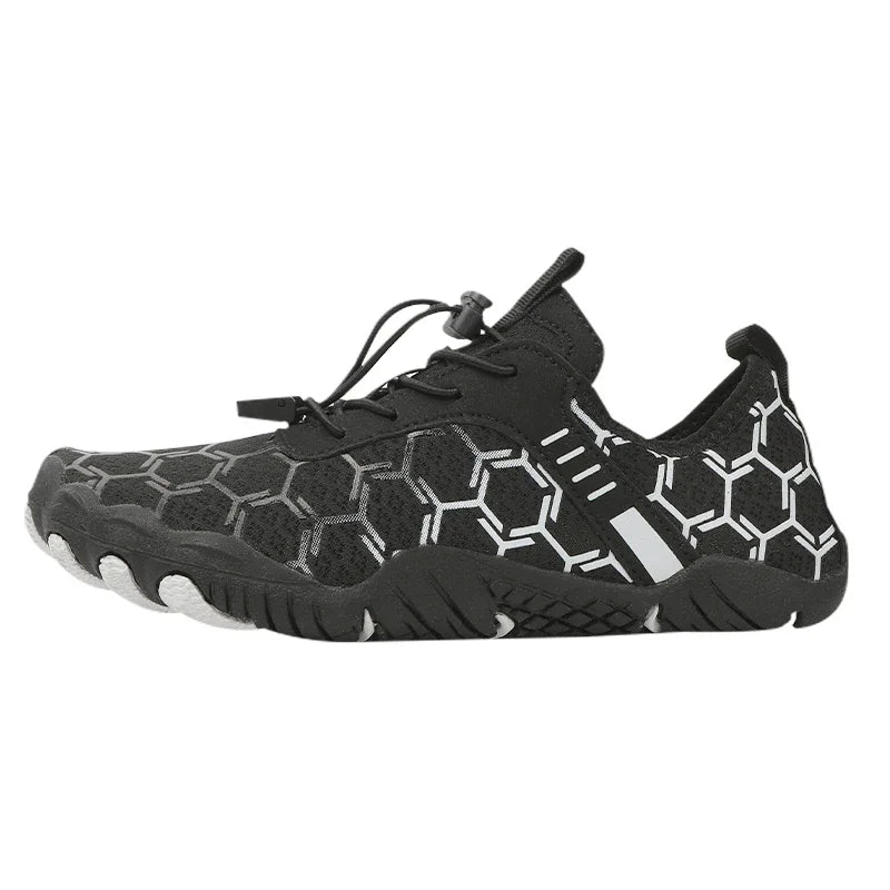 Women Men Aqua Shoes Upstream Wading Water Sneakers Quick Dry Beach Barefoot Outdoor Upstream Wading Water Sports Swimming Shoes