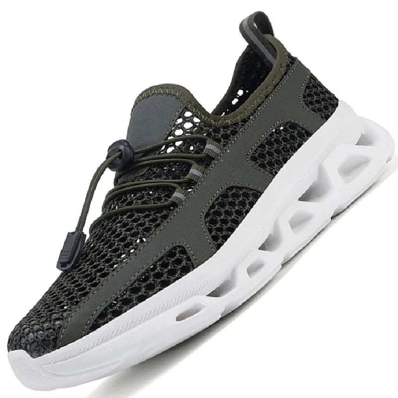 2026 Men Women Quick-Dry Wading Shoes Water Breathable AquaIn Upstream Antiskid Outdoor Sports Wearproof Beach Sneakers 39-46