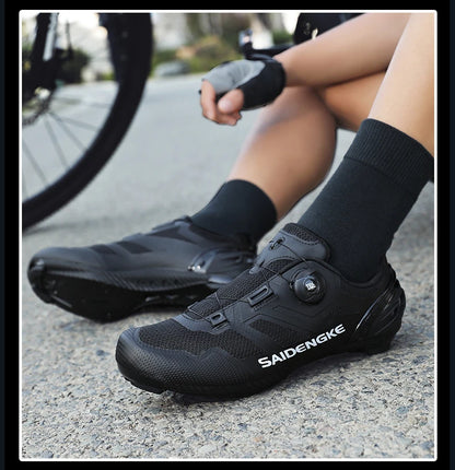 Unisex New Cycling Shoes Professional Lightweight Luxyry Original Road Rubber MTB Racing Bicycle Fashion Bike Street Sports