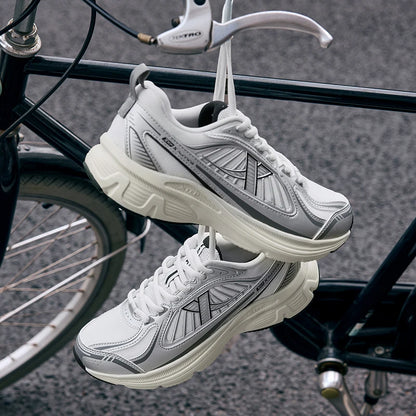 Xtep Juechen Vintage Running Shoes For Women 2025 Spring Fashion Casual Sports Shoes  Stability Daily Sneakers 875118110028