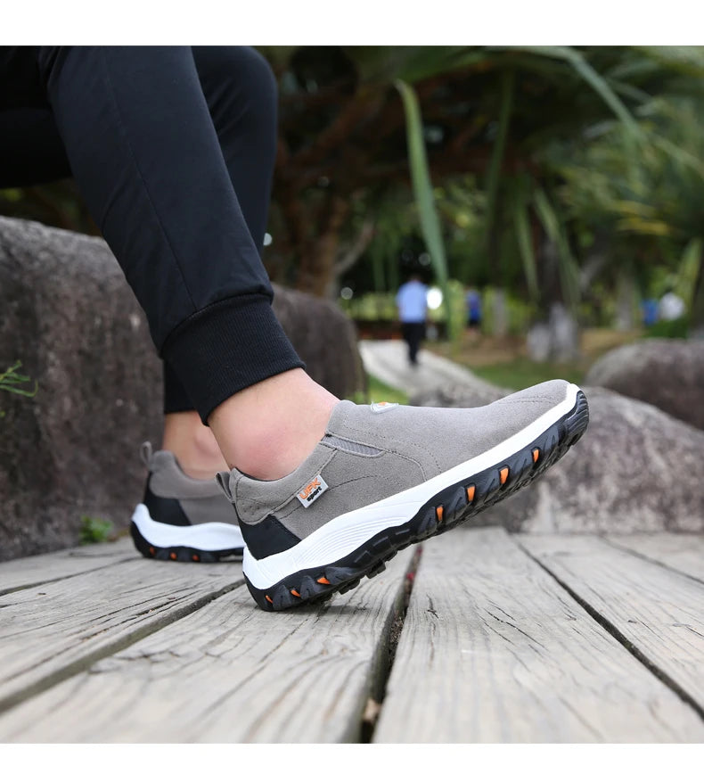 New Outdoor Hiking Camping Light Running Jogging Casual Sports Men's Shoes Non-slip Loafers Hiking Shoes Large Size 38-50