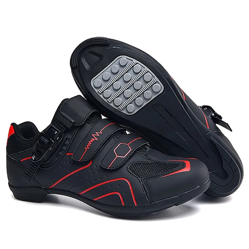Men Cycling Shoes Flat Pedal MTB Shoes Non-slip Rubber Speed Road Bike Sneakers Women Racing Cleatless Mountain Bicycle Footwear